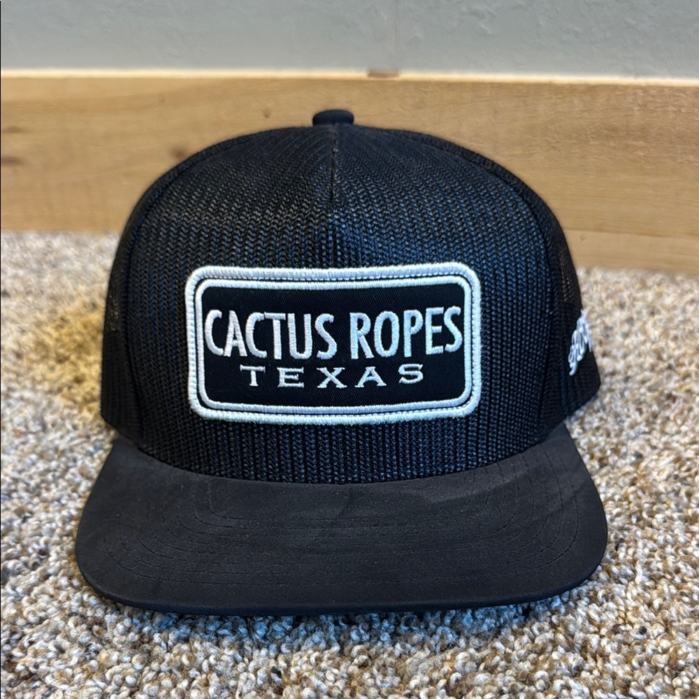 Cactus Ropes Hooey Texas Black Cap
